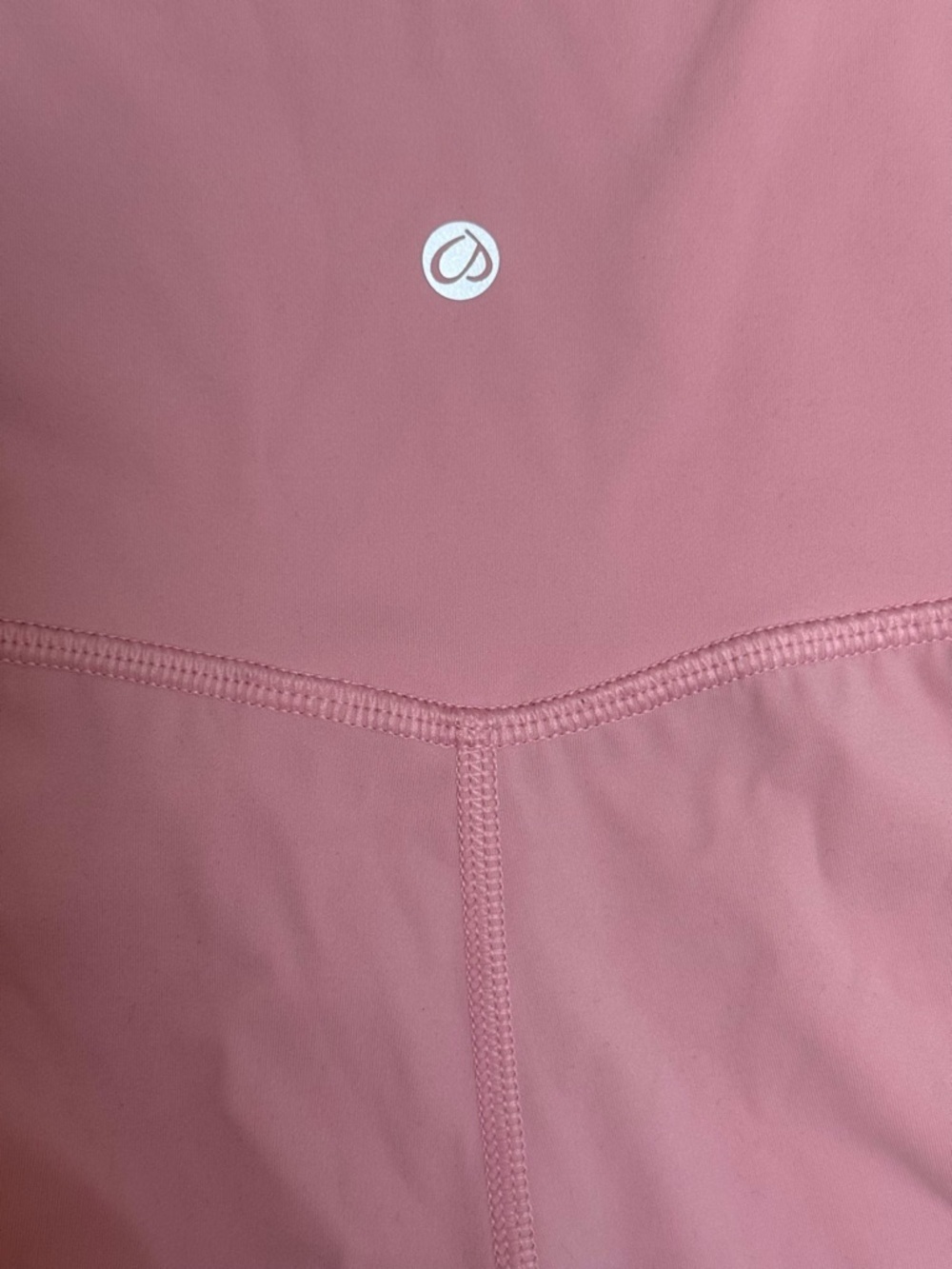 CRZ Yoga Pink Biker Shorts XS High Waisted Pocket Athletic - Picture 4 of 7